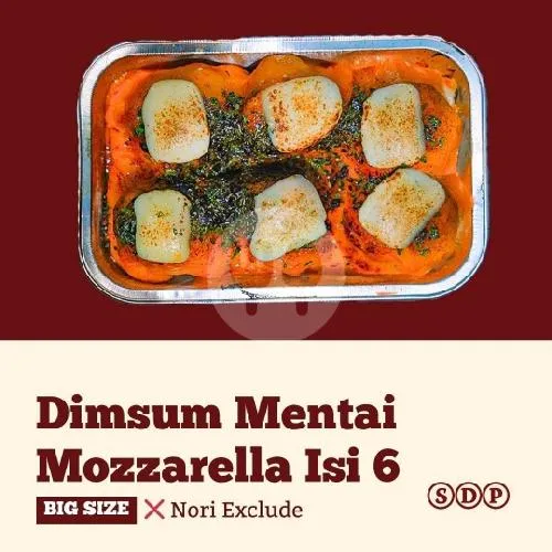 Dimsum Mentai Mozzarella Big Size Isi 6